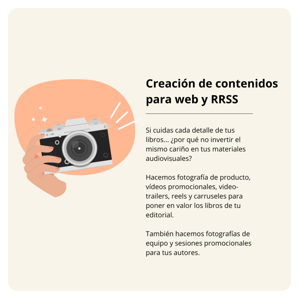 Fotografía de producto para editoriales