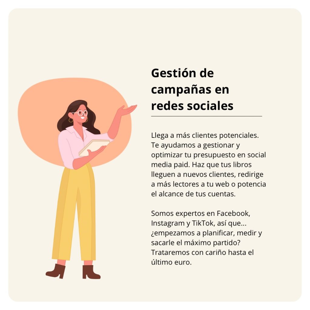 Gestión de campañas en redes sociales